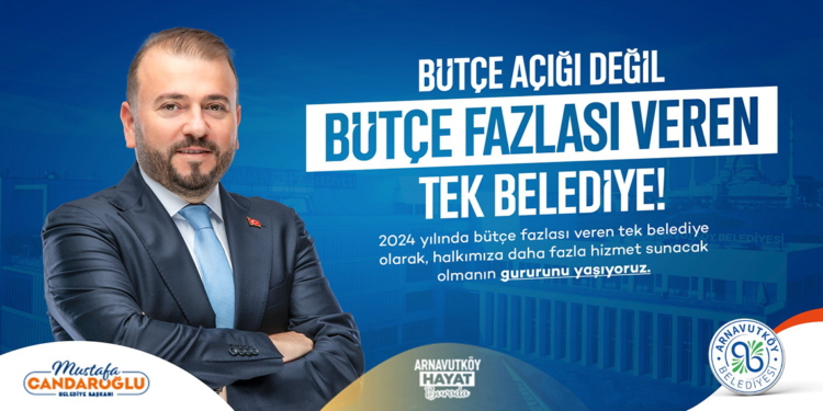 Arnavutköy Belediyesi, bütçe fazlası verdiğini duyurdu