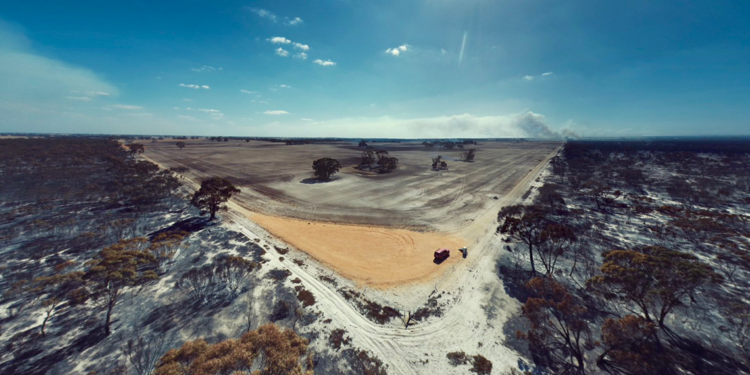 Avustralya'daki orman yangınında 65 bin hektar alan zarar gördü