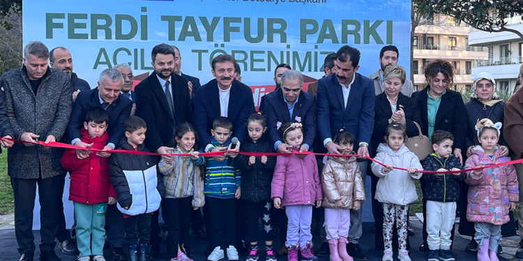 Bahçelievler’de Ferdi Tayfur Parkı açıldı