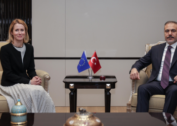 Bakan Fidan, AB Yüksek Temsilcisi Kallas ile görüştü