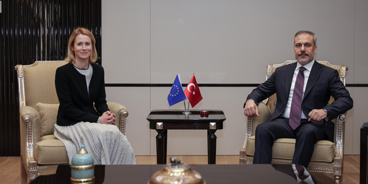 Bakan Fidan, AB Yüksek Temsilcisi Kallas ile görüştü