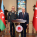 Bakan Güler, Azerbaycan Kara Kuvvetleri Komutanı Mirzeyev'i kabul etti