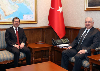 Bakan Güler, IKBY Peşmerge Özel Kuvvetler Komutanı'nı kabul etti