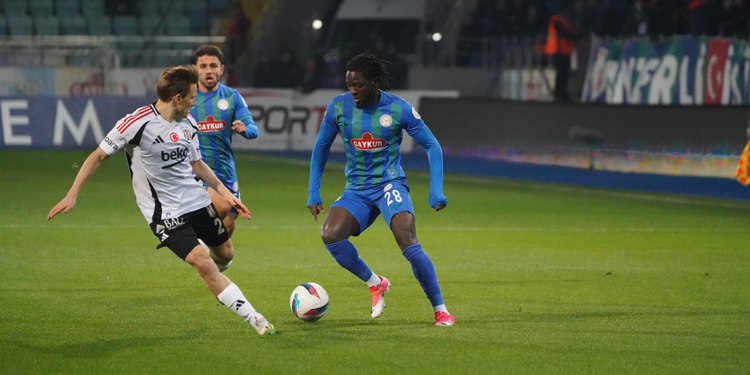 Beşiktaş- Çaykur Rizespor: 1-1