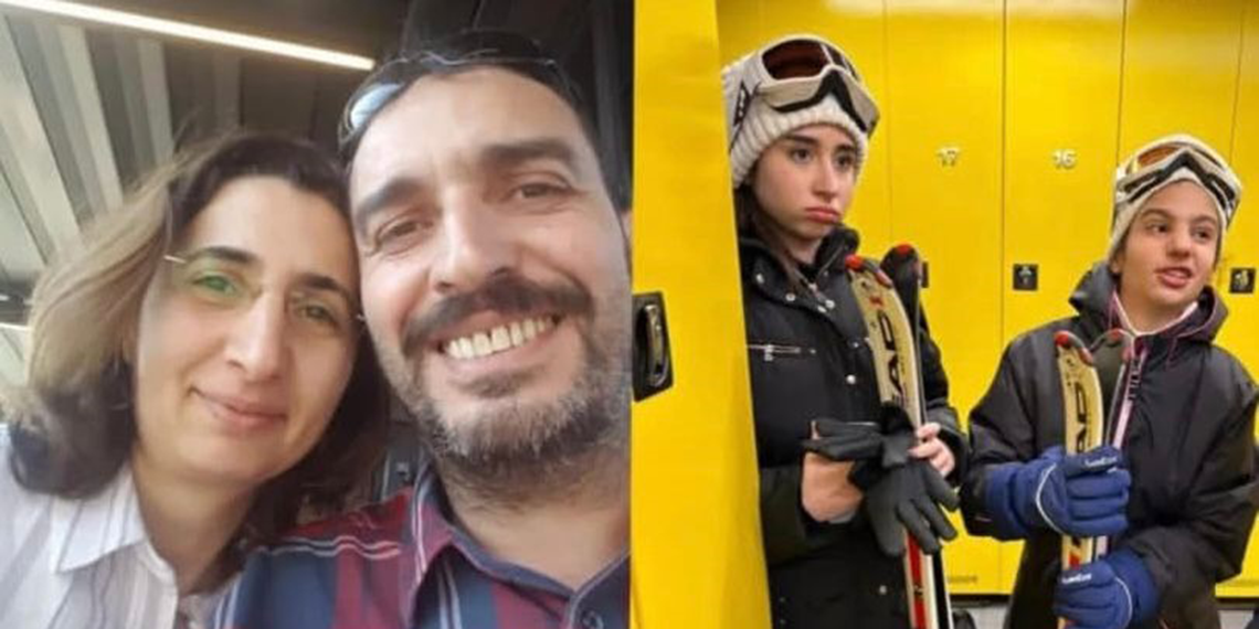 Bolu'daki otel yangınında hayatını kaybeden Dayı ailesi, defnedildi