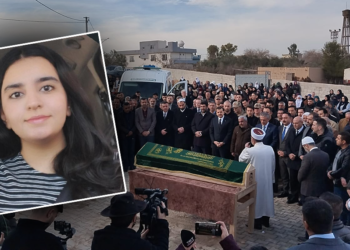 Bolu'daki yangında ölen Dilara, son yolculuğuna uğurlandı