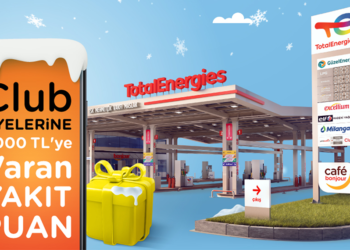 Club TotalEnergies üyelerine 1000 TL’ye varan yakıt puan hediye