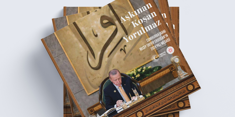 Cumhurbaşkanı Erdoğan'ın 2024 mesaisi kitaplaştırıldı