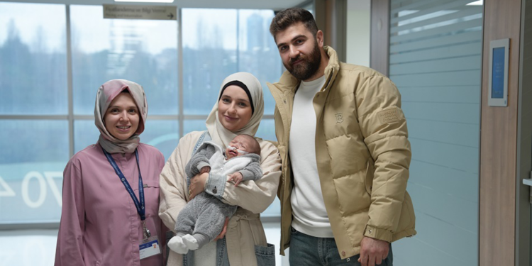 Dudak damak yarığıyla dünyaya gelen Muhamed, için tedaviye başlandı