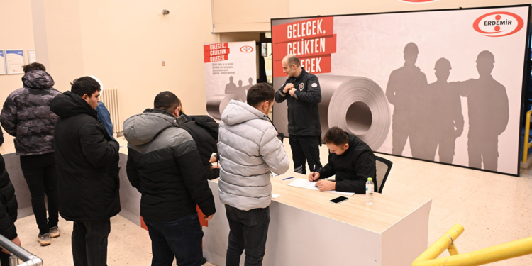 Erdemir, saat ücretli işe alımlar için başvuru sürecini başlattı