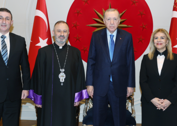 Erdoğan, Vartan Kerabaydzar Kirakos Kazancıyan'ı kabul etti