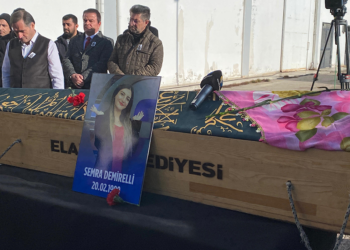 Erkek arkadaşının öldürdüğü muhabir Semra, son yolculuğuna uğurlandı