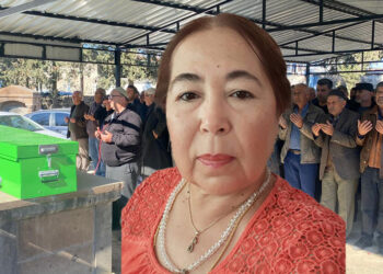 Figen Yüksekdağ'ın ablası toprağa verildi