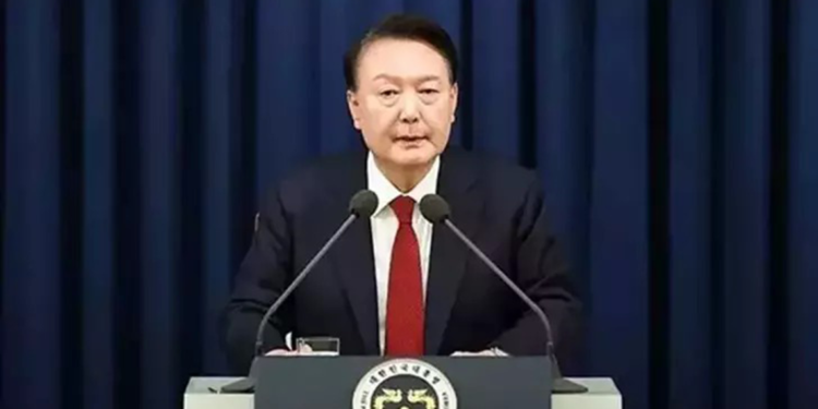 Güney Kore'de görevden alınan Yoon gözaltına alındı