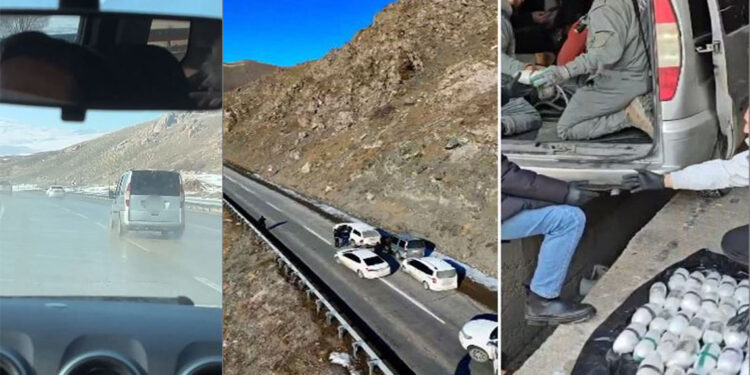 Aura ile aramada 42 kilo metamfetamin ele geçirildi