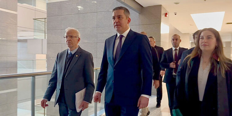 İbrahim Kaboğlu ifade vermek için adliyeye geldi