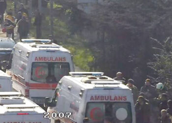 Esenler'de makas atan sürücünün çarptığı araç takla attı