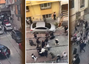 Esenyurt’ta düğünde 'takı töreni' kavgası kamerada