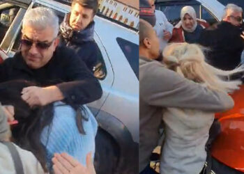 Fatih'te sürücüler arasında park kavgası