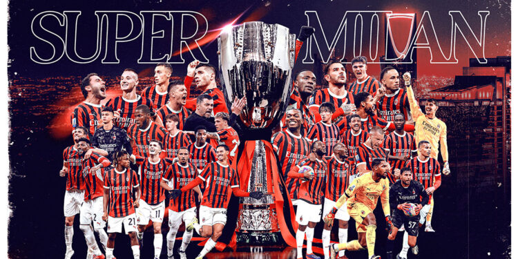 Milan İtalya Süper Kupası'nın sahibi oldu
