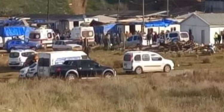 İnşaat şantiyesinde ısıtma kazanı patladı