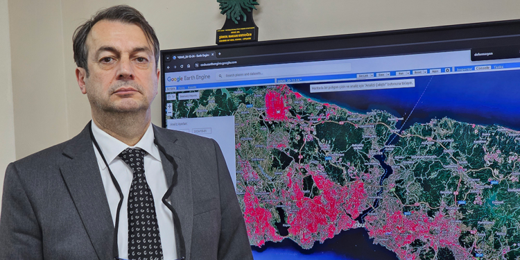 İstanbul'un 10 yıllık kentsel büyümesi incelendi; Kıyılarda fazla değişim yok