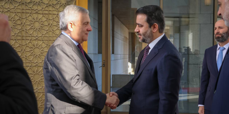 İtalya Dışişleri Bakanı Antonio Tajani Suriye'de