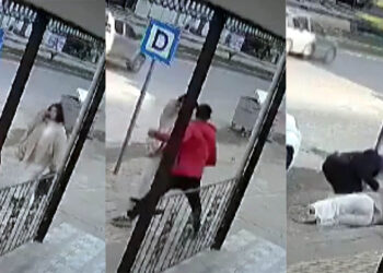 Kaldırımda yürüyen kadını yumruklayan şüpheli tutuklandı