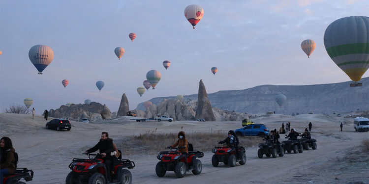 Kapadokya'yı 2024 yılında 4 milyon turist ziyaret etti