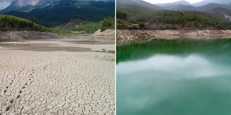 Doyran Göleti yeniden su tutmaya başladı