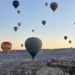 Kapadokya'da 2024 yılında 770 bin turist sıcak hava balonuyla uçtu