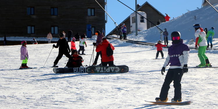 Kartalkaya'daki oteller, yüzde 80 doluluk oranına ulaştı