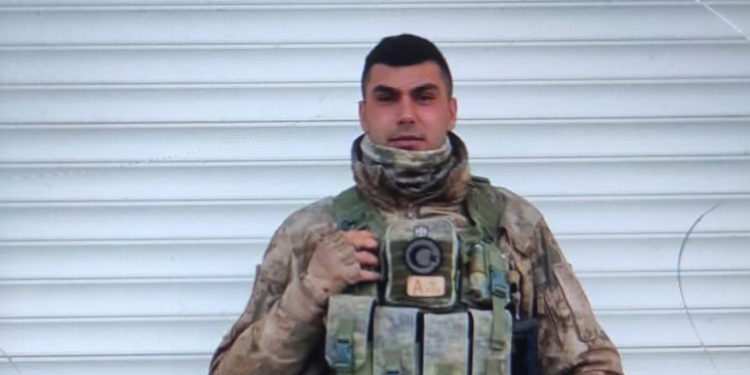 Kazadan 71 gün sonra ölen jandarma uzman çavuş, toprağa verildi