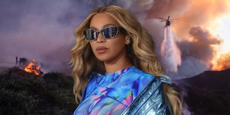 Beyonce Los Angeles yangınından etkilenenlere bağış yaptı