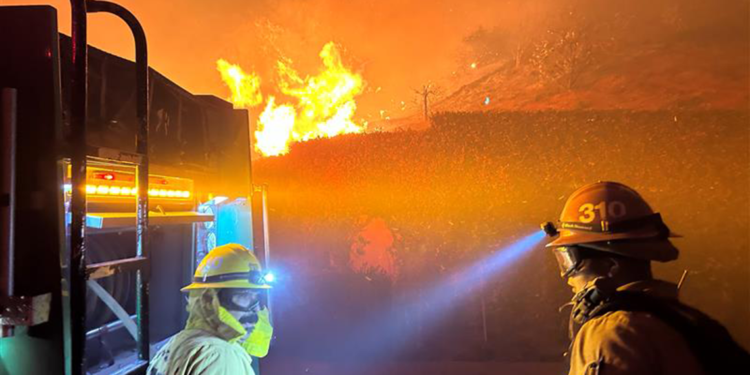 Los Angeles'taki yangınlarla ilgili bir kişi gözaltına alındı