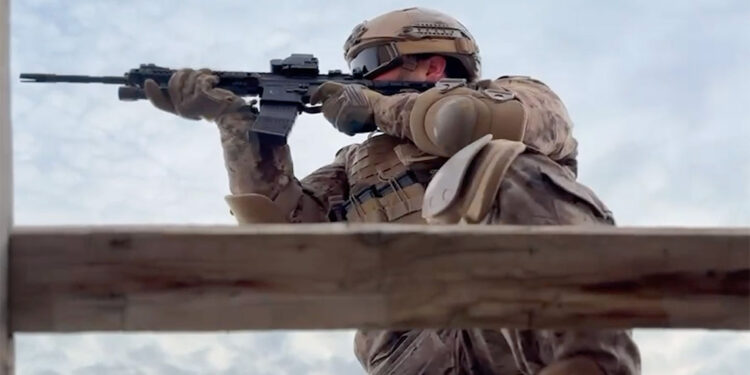 Özel Harekat polisinden gerçek mühimmatlarla tatbikat