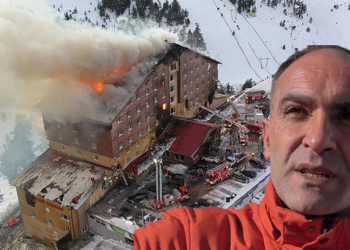 Otel personeli, Kartalkaya'daki yangını anlattı