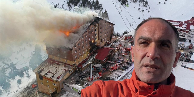 Otel personeli, Kartalkaya'daki yangını anlattı