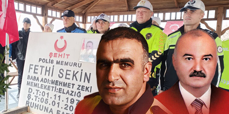Kahraman polis memuru Fethi Sekin mezarı başında anıldı