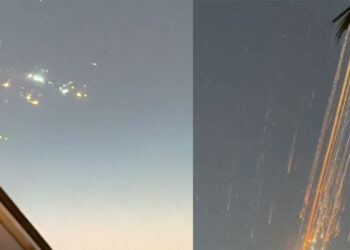 SpaceX'in Starship roketi test uçuşunda parçalandı