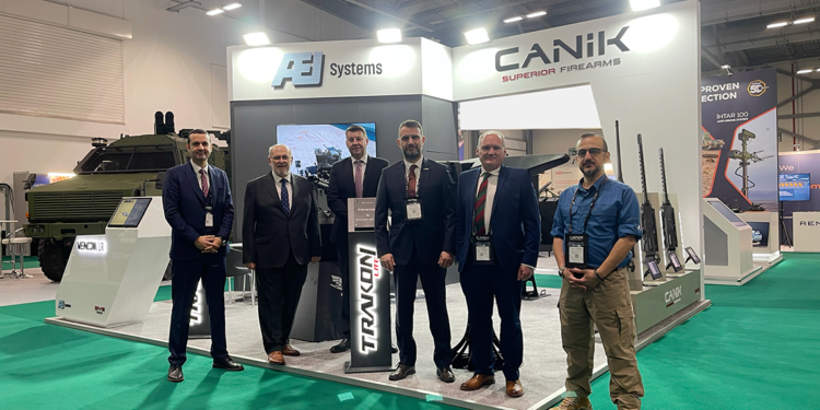 Samsun Yurt Savunma Grup Şirketleri, Londra’daki fuara katıldı