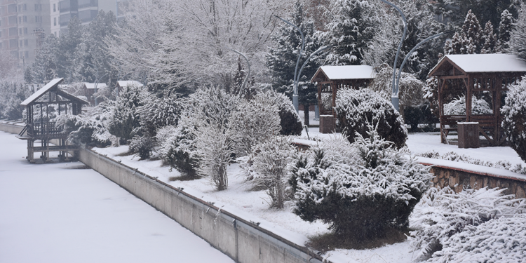 Sivas'ta kar yağışı başladı