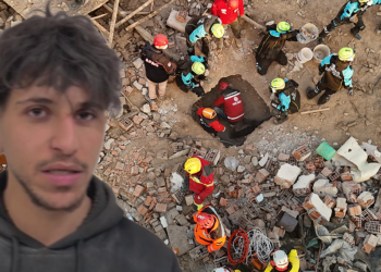 Suriyeli Ali, zillere basıp çöken binanın tahliyesini sağlamış