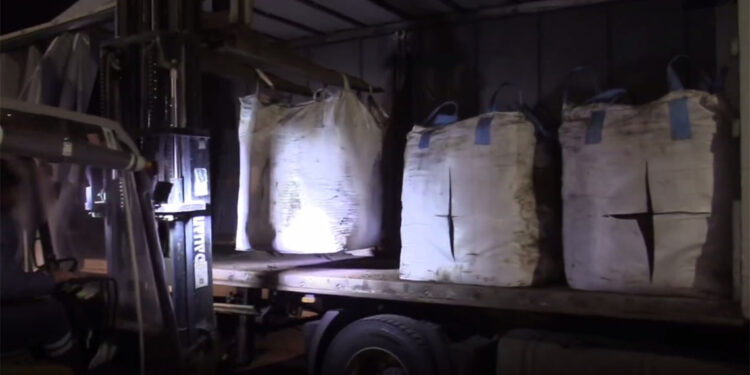 Hamzabeyli'de 870 kilogram uyuşturucu ele geçirildi