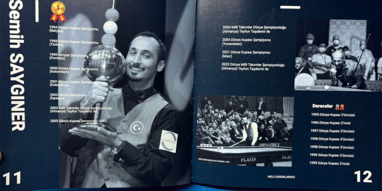 Bilardonun başarılarla dolu tarihi arşivlendi