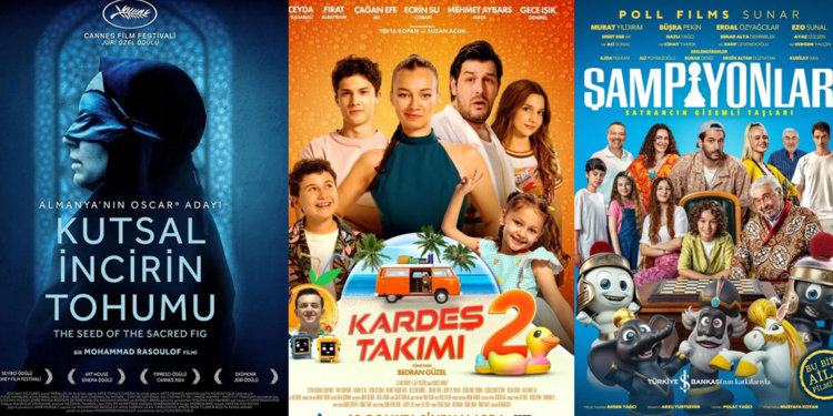 Vizyondaki filmler 10-17 Ocak 2025