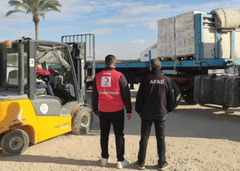 Yardımların Refah Sınır Kapısı'ndan geçişi başladı