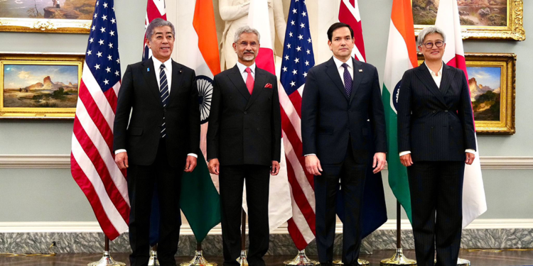 Yeni ABD Dışişleri Bakanı Rubio, QUAD toplantısına ev sahipliği yaptı