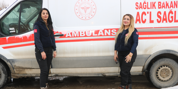 Yüksekova’nın kadın ambulans şoförleri