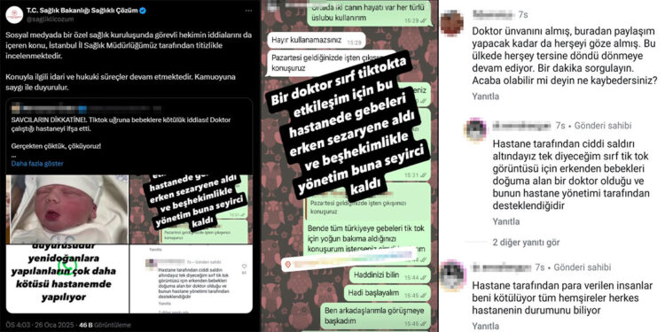 Özel hastanede bebeklere kötü muamele iddiası